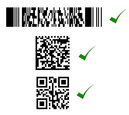 Contoh barcode 2 dimensi Contoh barcode 2 dimensi