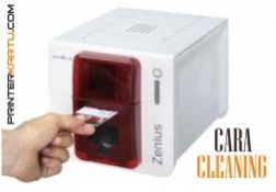 Cara Cleaning Evolis Zenius 