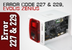 Error Code 227 Evolis Zenius 