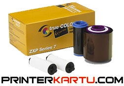 Ribbon Color YMCKO Zebra ZXP7 