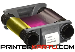 Ribbon Color YMCKO Evolis Badgy 